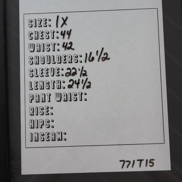 Lauren Ralph Lauren Shirt Womens 1X Brown Button Wool Rayon Retro Granny Cottage - Picture 7 of 8